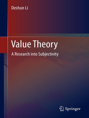 cover image of Value Theory